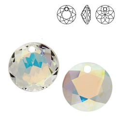 6430 MM 14 Swarovski Classic Cut Crystal AB