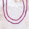KN-RF-2,5 RUB Natural stone - round faceted - RUBY 10 pcs.