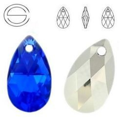 6106 MM 22 Swarovski Pear-shaped MAJESTIC BLUE CAL