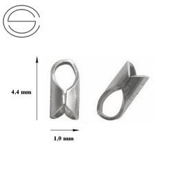 FT-1 Końcówki z lutem 1 mm Srebro 925