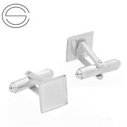 MTK-10 Cufflinks setting Silver 925
