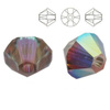 5328 MM 4 Swarovski XILION Bicone SATIN SAT AB