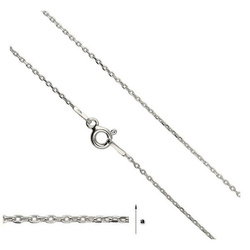 AP-030 ANKIER Srebrny łańcuszek RODOWANY pr. 925