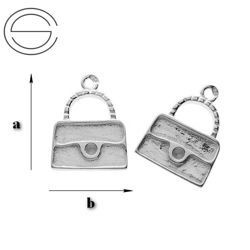 CHA-15 TORBA Element do podwieszania Srebro 925