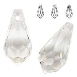 PRECIOSA 451-51-984 MC Drop Pendant 11 mm CRYSTAL 1 pkg. = 144 pcs.