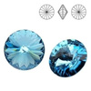 PRECIOSA 436-11-177 MC Rivoli Maxima SS 39 AQUA BOHEMICA F - 1 pkg. = 144 pcs.