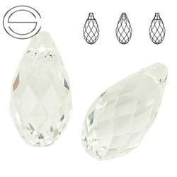 6010 MM 17 Swarovski Briolette CRYSTAL