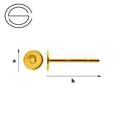 GWPZ-4,5 Silver 925 Gold Plated