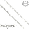 RHTP 045 Sterling Silver 925 Silver Chain for Jewelry Making RHODIUM PLATED