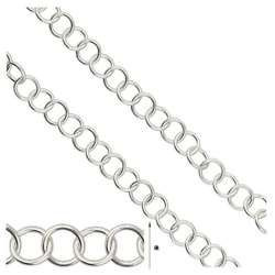 Rolo R 117 Sterling Silver 925 Silver Chain for Jewelry Making