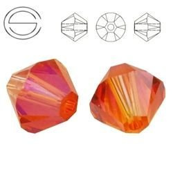 5328 MM 4 Swarovski XILION Bicone ASTRAL PINK API