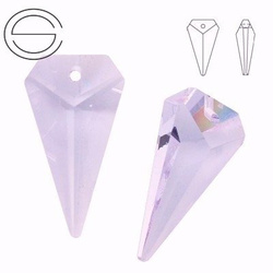 8762 MM 25 Swarovski STRASS Triangle VIOLET