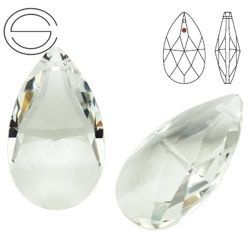 8721 MM 28 Swarovski STRASS Pear-shaped CRYSTAL