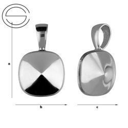 KWP-85/12 Krawatka do 4470 Srebro 925 RODOWANE