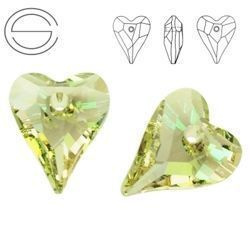 6240 MM 12 Swarovski Wild Heart LUMINOUS GREEN