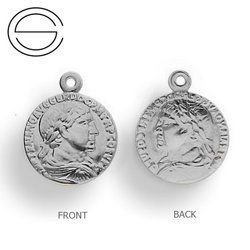 CHAP-211 Element - charms MONETA pr. 925 RODOWANE