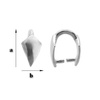 KW-22 Krawatka do Swarovskiego Srebro 925 /gram