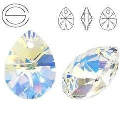 6128 MM 8 Swarovski Mini Pear Crystal AB