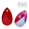 6106 MM 22 Swarovski Pear-shaped LIGHT SIAM SHIM