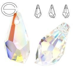6015 MM 17 Swarovski Polygon Crystal AB