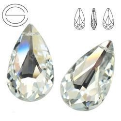 6100 MM 34 Swarovski Teardrop Crystal CAL V