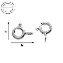 AM 5,5 TN FEDERING CLASP - 5,5 MM SILVER 925/GRAM