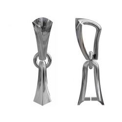 KSV-11 Długa krawatka do Swarovskiego Srebro 925 /gram