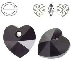 6228 MM 14 Swarovski Heart JET