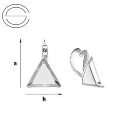 KW-019/8 Bail for 4841 Silver 925