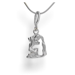Srebrna zawieszka - ZODIAK - Wodnik - pr. 925