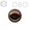 5817 MM 8 Swarovski Cabochon DEEP BROWN PEARL