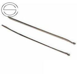 SNL-55 Szpilka - żmijka z kulką Srebro 925