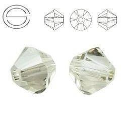 5328 MM 2,5 Swarovski Bicone SILVER SHADE SSHA