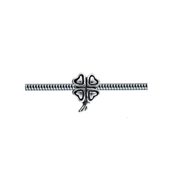 Srebrny beads - KONICZYNA - pr. 925
