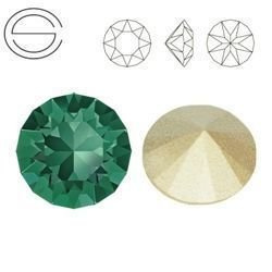 1088 SS 19 Swarovski XIRIUS Chaton EMERALD F