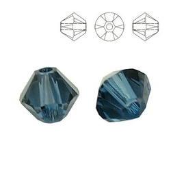 5328 MM 4 Swarovski XILION Bicone MONTANA