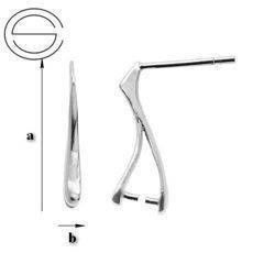 SH-2 Sztyfty do Swarovskiego Srebro 925 /gram