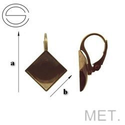 BM-44/10 Bigle angielskie do wklejania Mosiądz