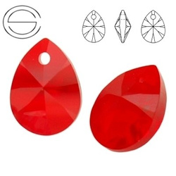 6128 MM 10 Swarovski Mini Pear LIGHT SIAM