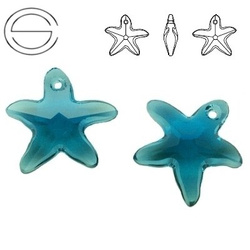 6721 MM 16 Swarovski Starfish INDICOLITE
