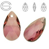 6106 MM 22 Swarovski Pear-shaped ANTIQUE PINK ANTP