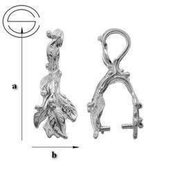 KK-07 Krawatka do Swarovskiego Srebro 925 /gram