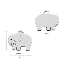 CL-629 Zawieszka KONICZYNA 9,5 mm Srebro 925