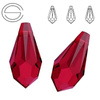 6000 MM 11 x 5,5 Swarovski Drop SCARLET