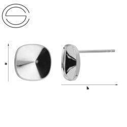 GW-85/10 Sztyfty do wklejania 4470 10mm Srebro 925 /gram