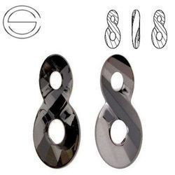 6792 MM 18 Swarovski Infinity SILVER NIGHT SINI