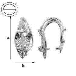 KW-011 Krawatka do Swarovskiego Srebro 925 /gram