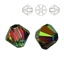 5328 MM 4 Swarovski XILION Bicone VITRAIL MEDIUM VM