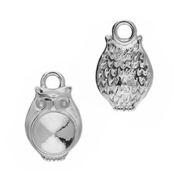 CHAP-508 Charms - SOWA - Srebro pr. 925 RODOWANE