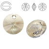 6428 MM 12 Swarovski XILION Disc SILVER SHADE SSHA